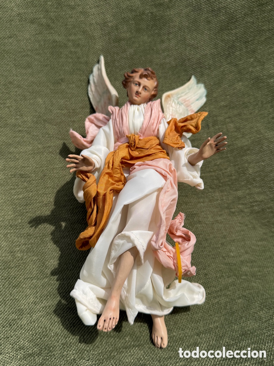 Figuras de Bel&eacute;n: &Aacute;ngel. Bel&eacute;n Napolitano.