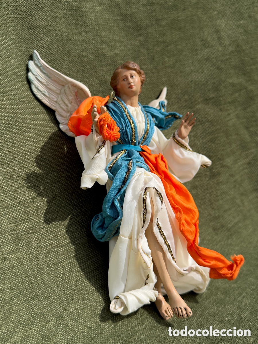 Figuras de Bel&eacute;n: &Aacute;ngel. Bel&eacute;n Napolitano.
