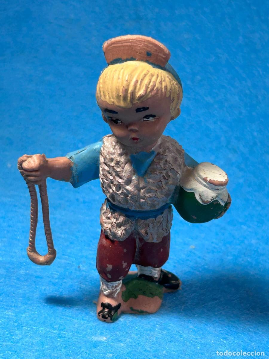 Figuras de Bel&eacute;n: FIGURA CABEZONES NI&Ntilde;O TARRO CON MIEL
