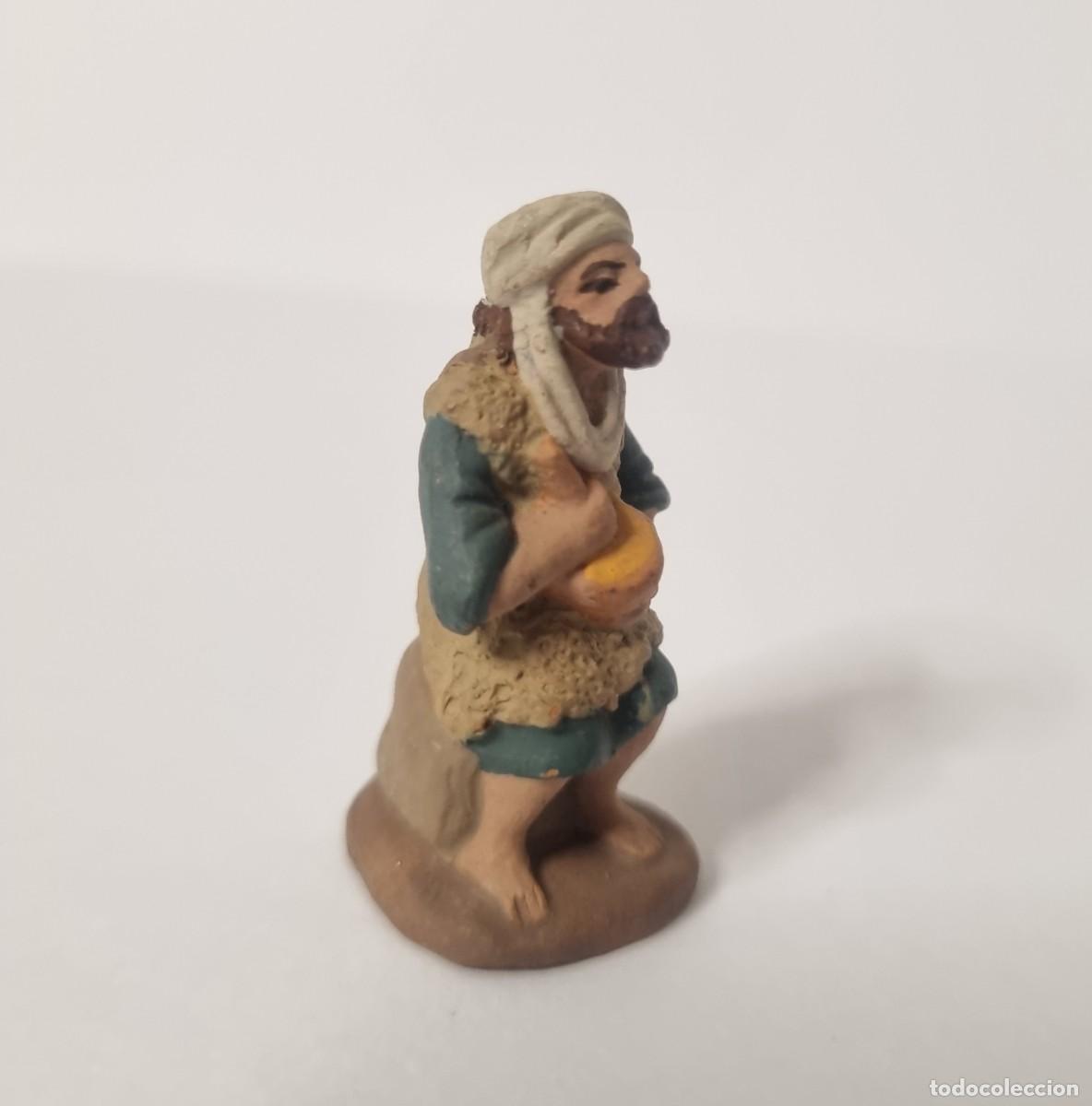 Figuras de Bel&eacute;n: Figura 4 cm tipo CASTELLS - BEL&Eacute;N PESEBRE BARRO