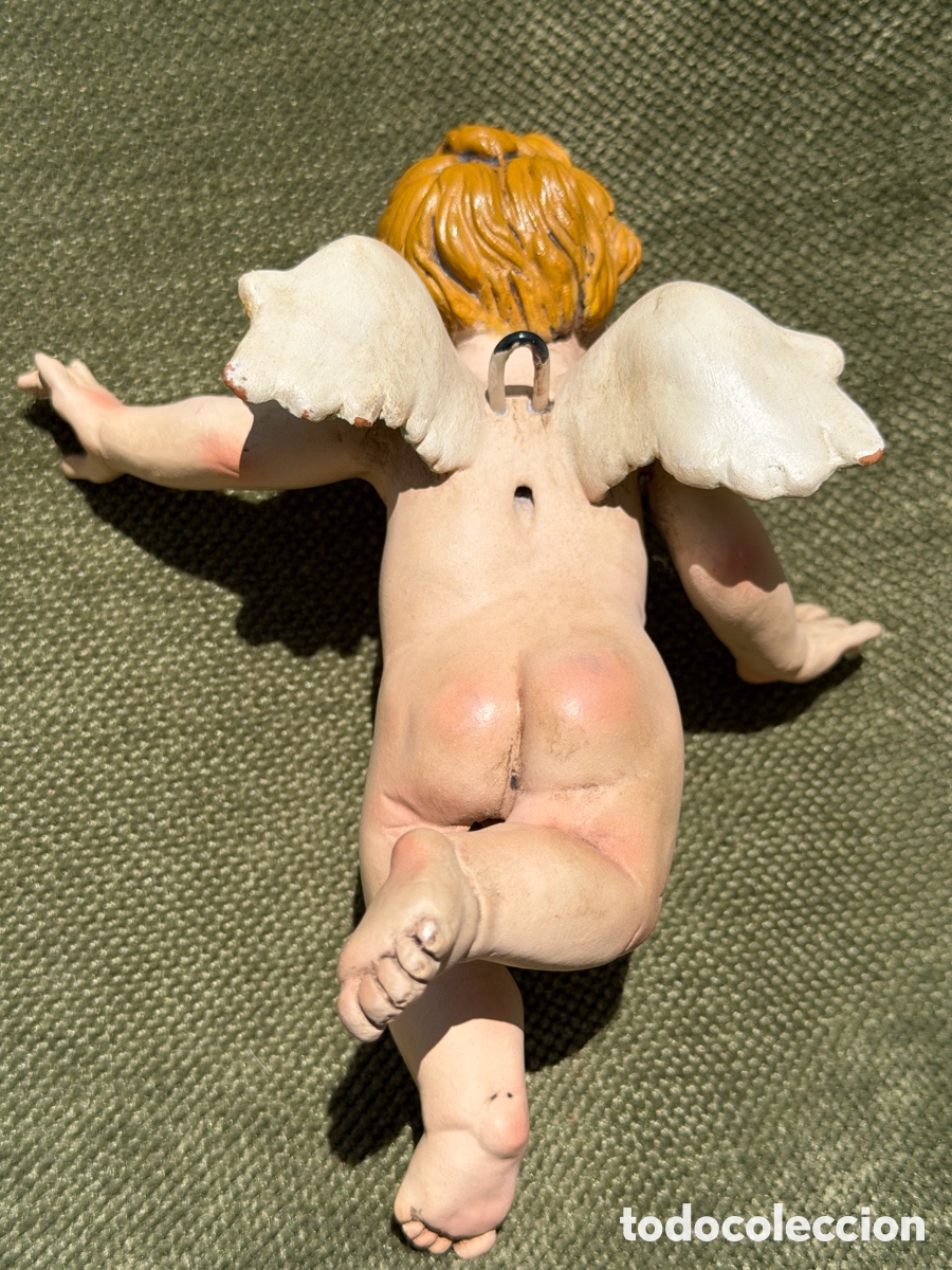 Figuras de Bel&eacute;n: Querub&iacute;n / Puti cuerpo completo. - Foto 6