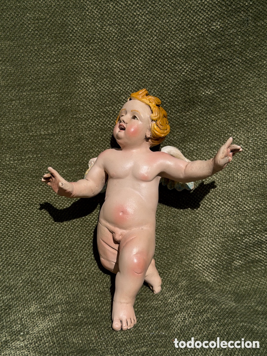 Figuras de Bel&eacute;n: Querub&iacute;n / Puti cuerpo completo. - Foto 1