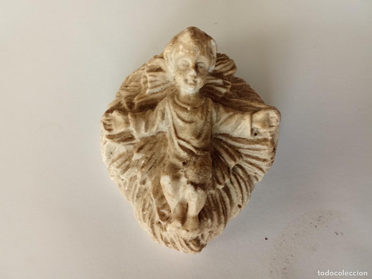 Figuras de Pres&eacute;pios: Antigua figura de ni&ntilde;o Jes&uacute;s