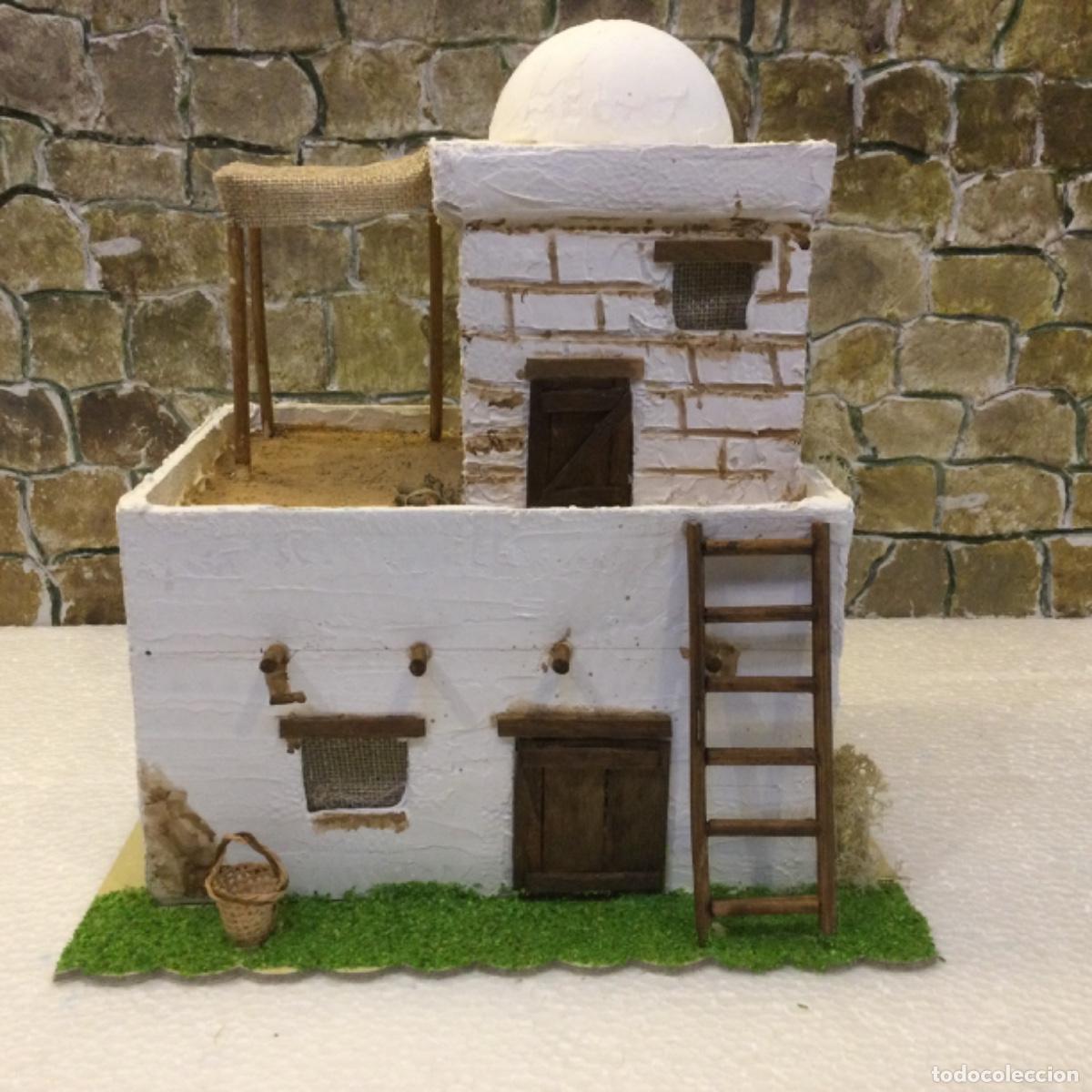 Figuras de Bel&eacute;n: Bel&eacute;n. Casa Moruna. 24 x 20 x 26 cms.