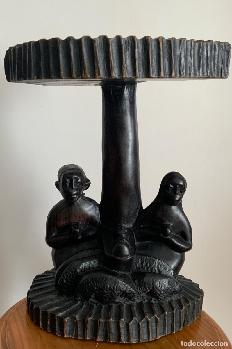 Figuras de Bel&eacute;n: BELEN DE EBANO DE MOZANBIQUE TRIBU MAKONDE