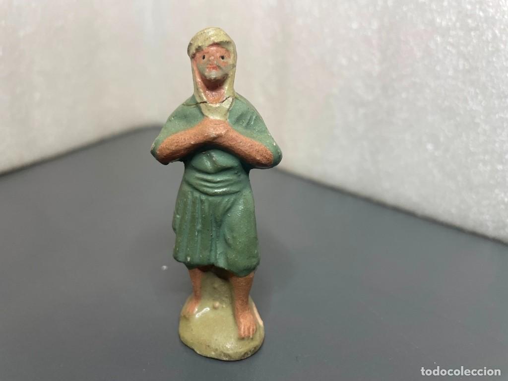 Figuras de Bel&eacute;n: Belen - Pastor - terracota / barro