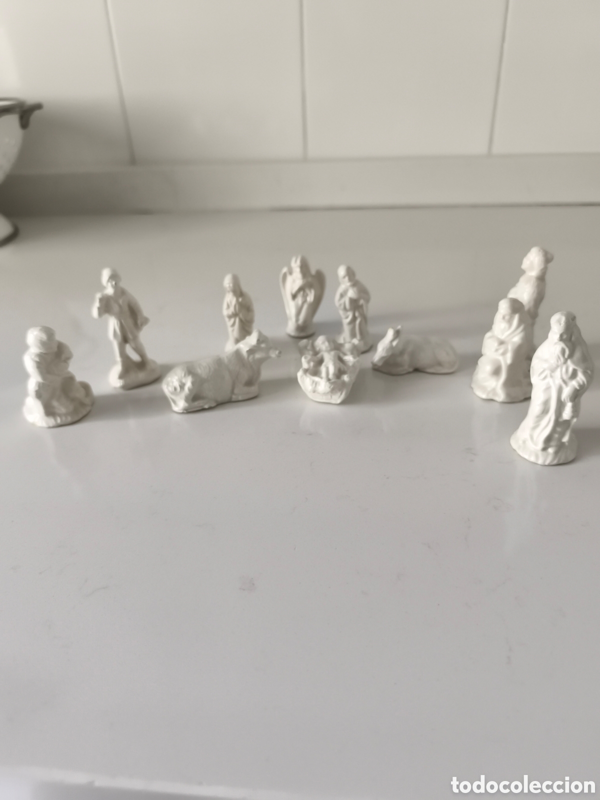 Figuras de Bel&eacute;n: Antiguo Bel&eacute;n completo de porcelana firmado Gabi, en perfecto estado