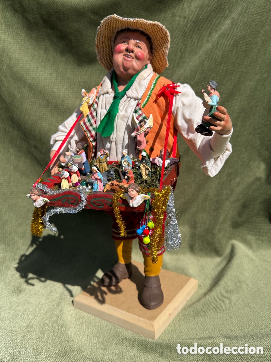 Figuras de Bel&eacute;n: Vendedor de figuras de bel&eacute;n.