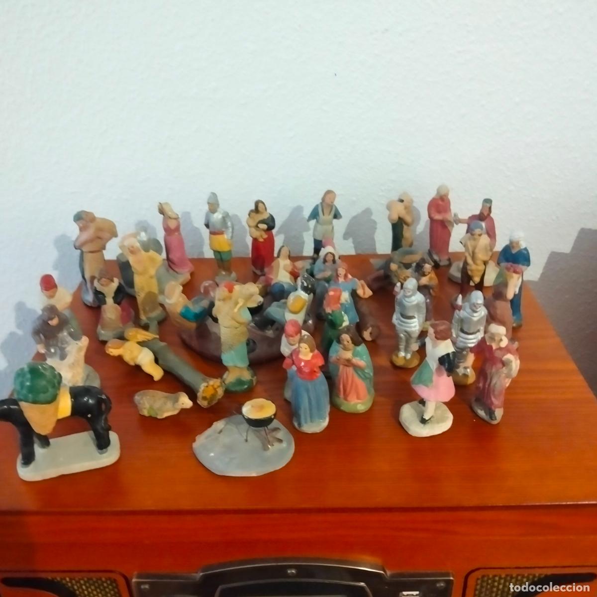 Figuras de Bel&eacute;n: Figuras de bel&eacute;n antiguas - Foto 1