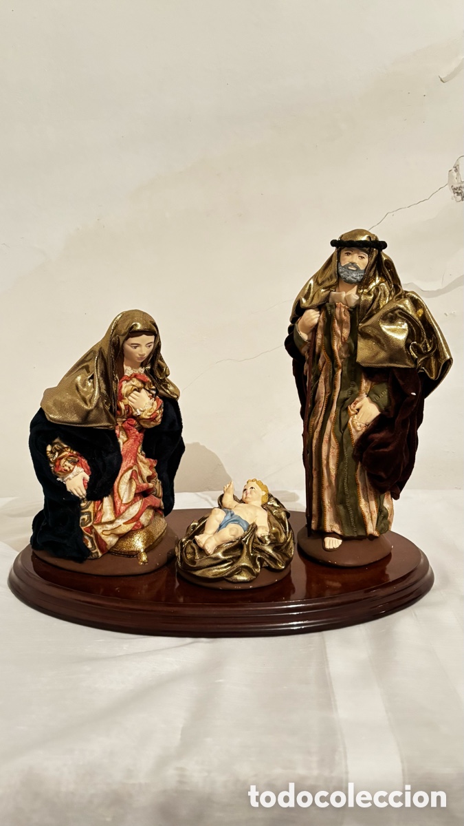Figuras de Bel&eacute;n: Bel&eacute;n con Base de Madera