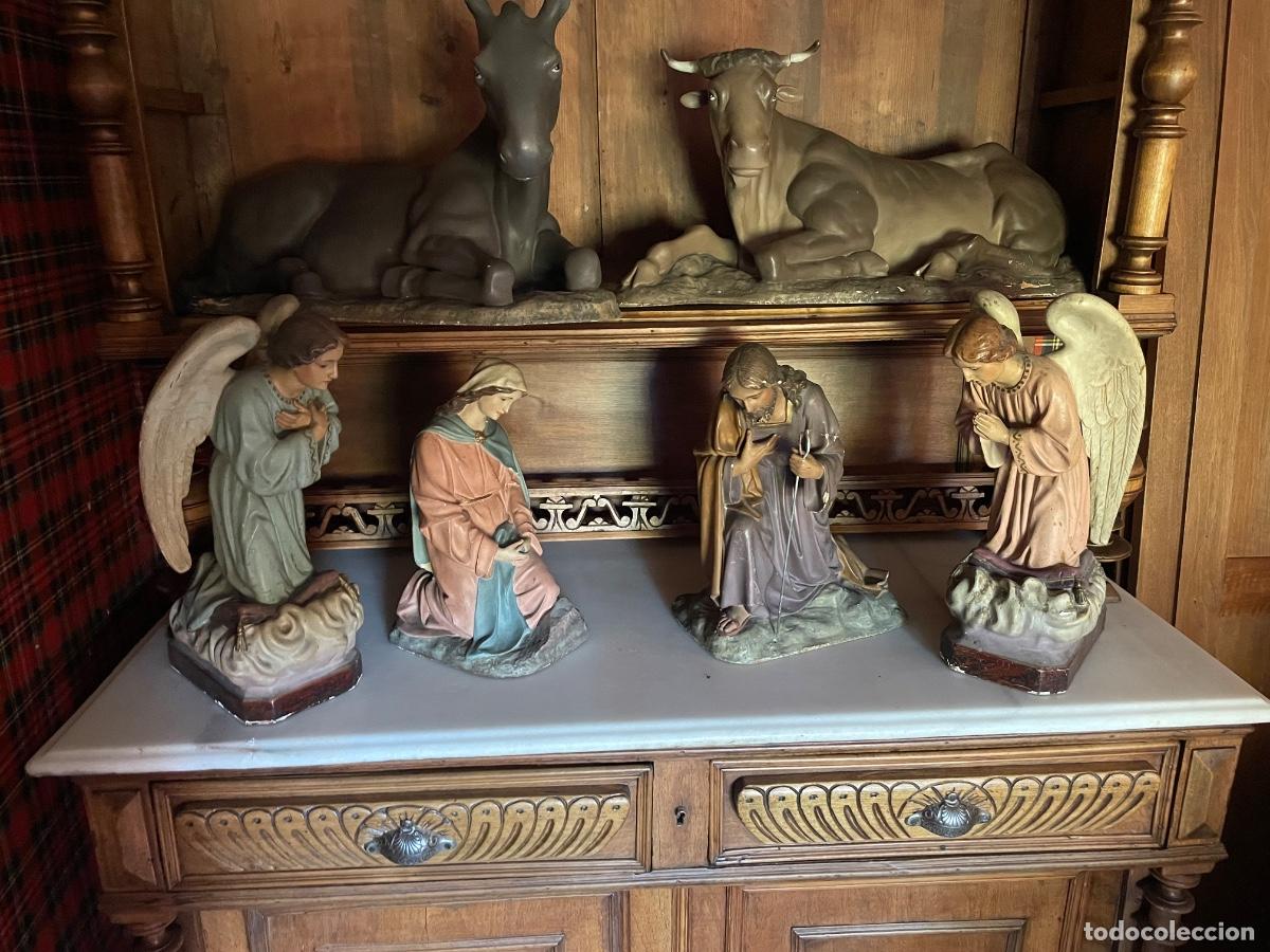 Figuras de Bel&eacute;n: Antiguo nacimiento de Olot