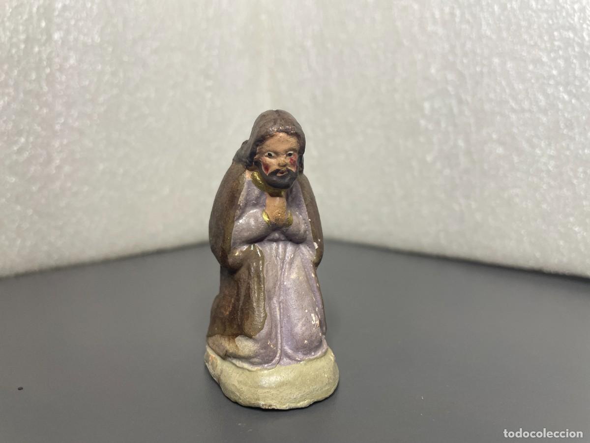 Figuras de Bel&eacute;n: Belen - Figura san Jose barro / terracota