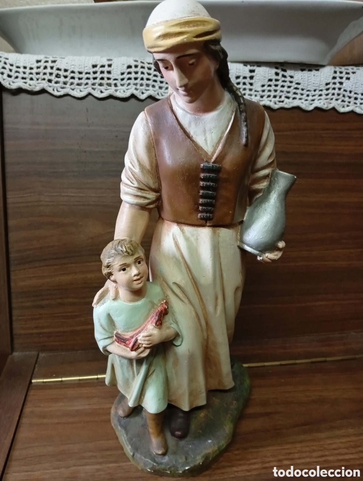 Figuras de Bel&eacute;n: Figura de pesebre de olot
