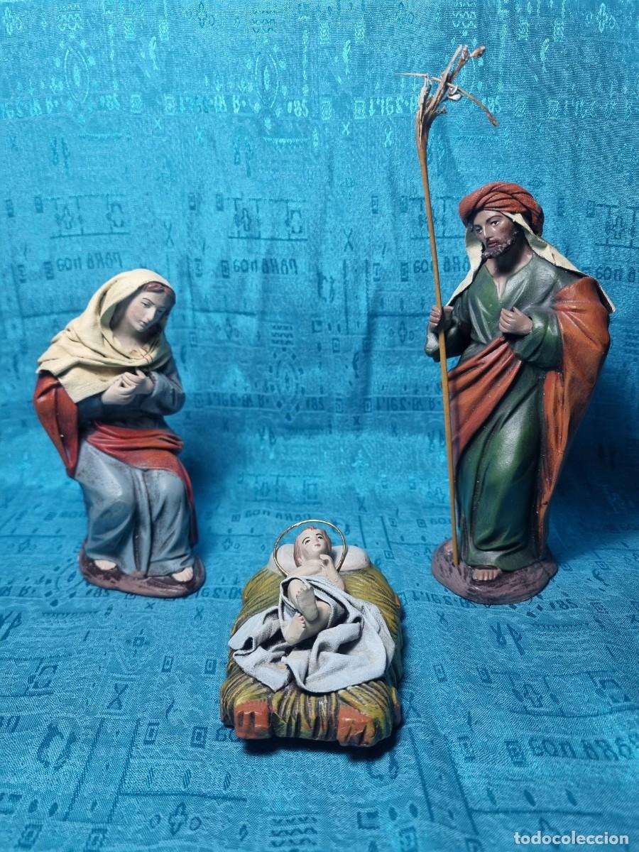 Figuras de Bel&eacute;n: NACIMIENTO 17 cm. ARTESAN&Iacute;A MURCIANA ORTIGAS, SERRANO &oacute; J. FERN&Aacute;NDEZ - BEL&Eacute;N PESEBRE NATIVIDAD