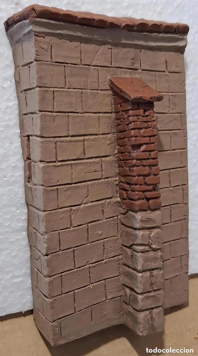 Figuras de Bel&eacute;n: Tramo muralla para nacimiento, bel&eacute;n o Navidad de 12x12x7