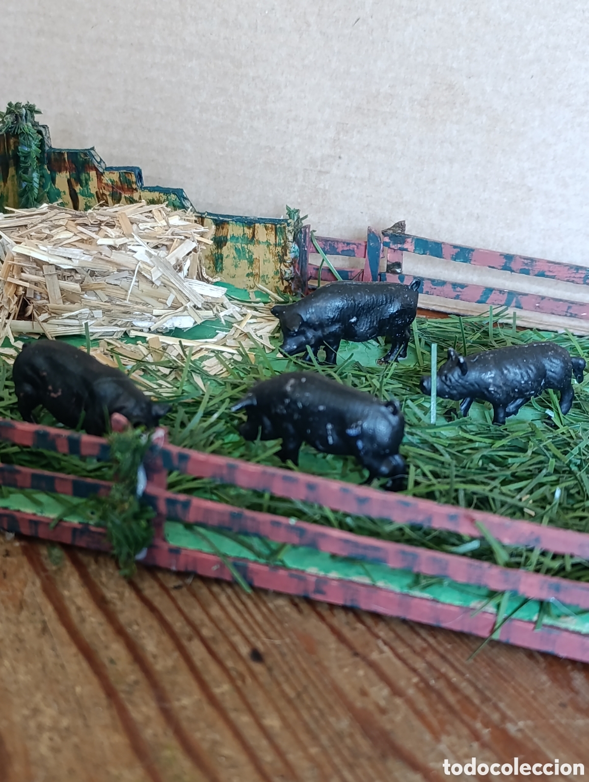 Figuras de Bel&eacute;n: CORRAL CON CERDOS PARA BELEN. - Foto 3
