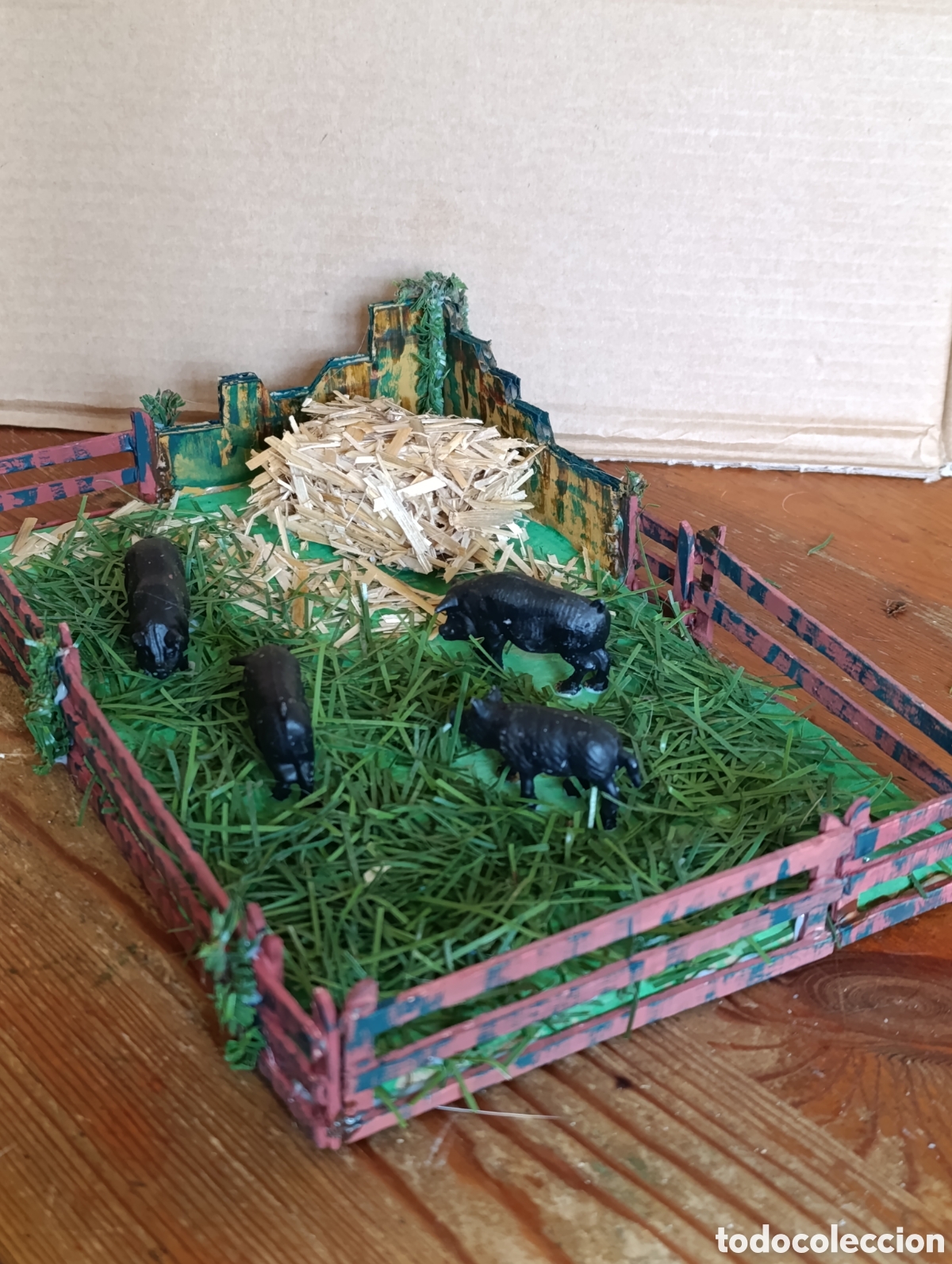 Figuras de Bel&eacute;n: CORRAL CON CERDOS PARA BELEN. - Foto 4