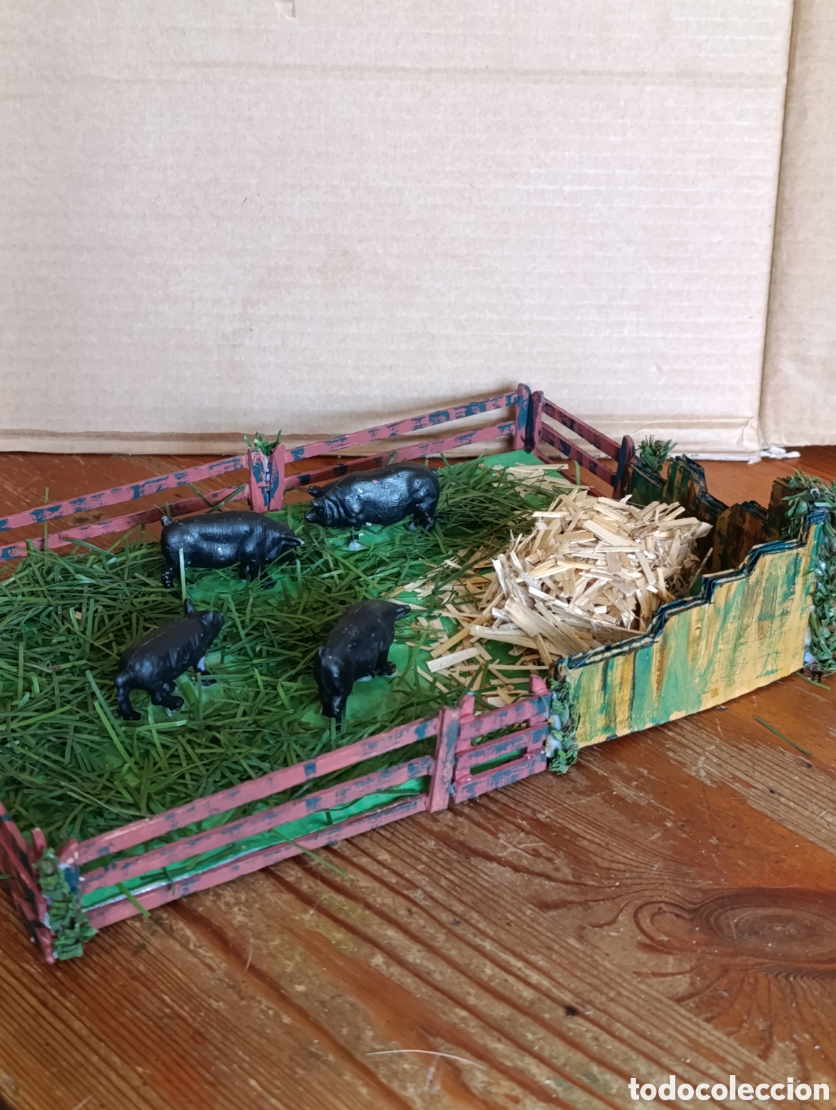 Figuras de Bel&eacute;n: CORRAL CON CERDOS PARA BELEN. - Foto 5
