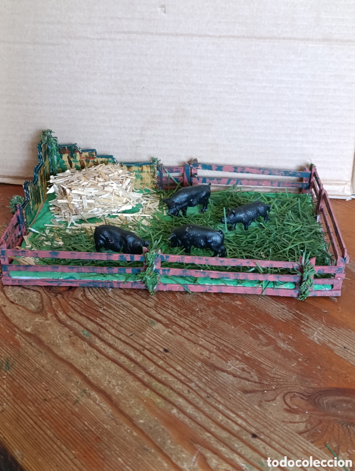 Figuras de Bel&eacute;n: CORRAL CON CERDOS PARA BELEN. - Foto 7