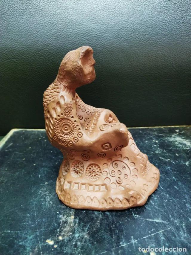Figuras de Bel&eacute;n: Figura terracota decorada