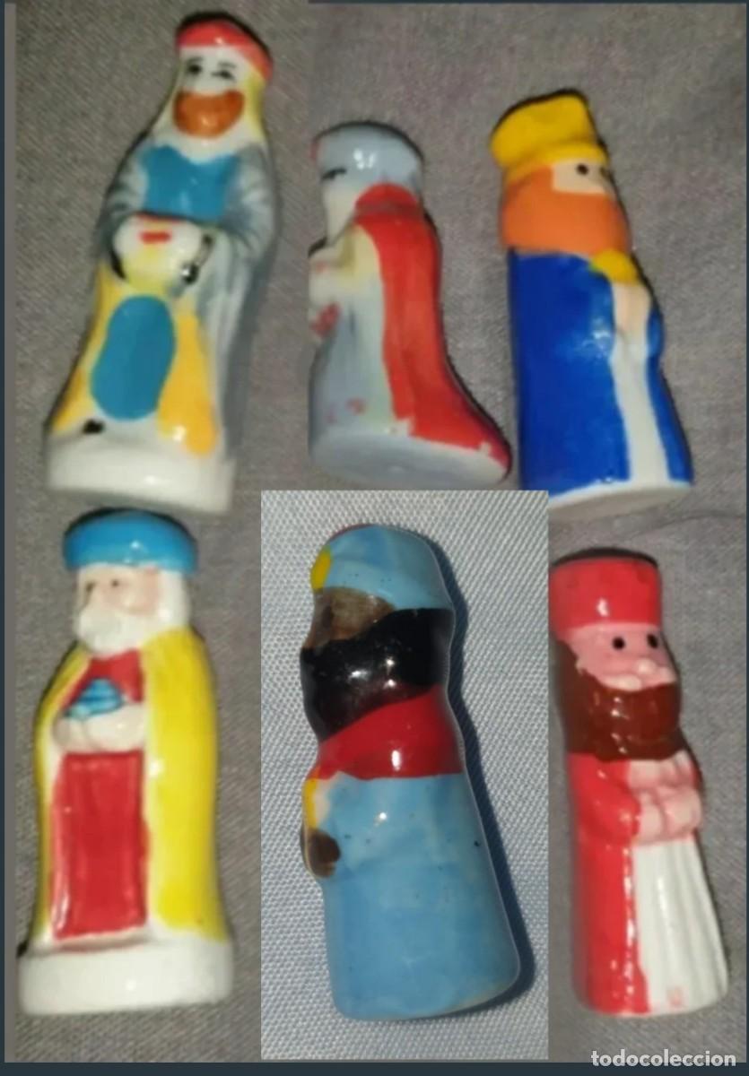 Figuras de Pres&eacute;pios: LOTE 6 FIGURAS BEL&Eacute;N ROSC&Oacute;N REYES