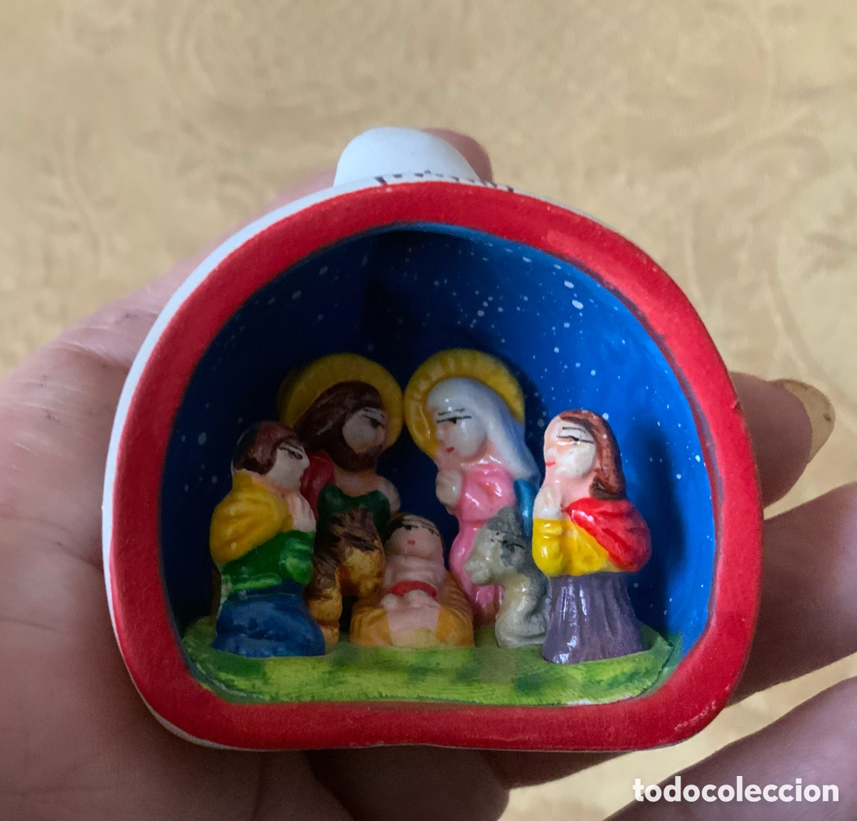 Figuras de Bel&eacute;n: BELEN MINIATURA BARRO COCIDO POLICROMADO