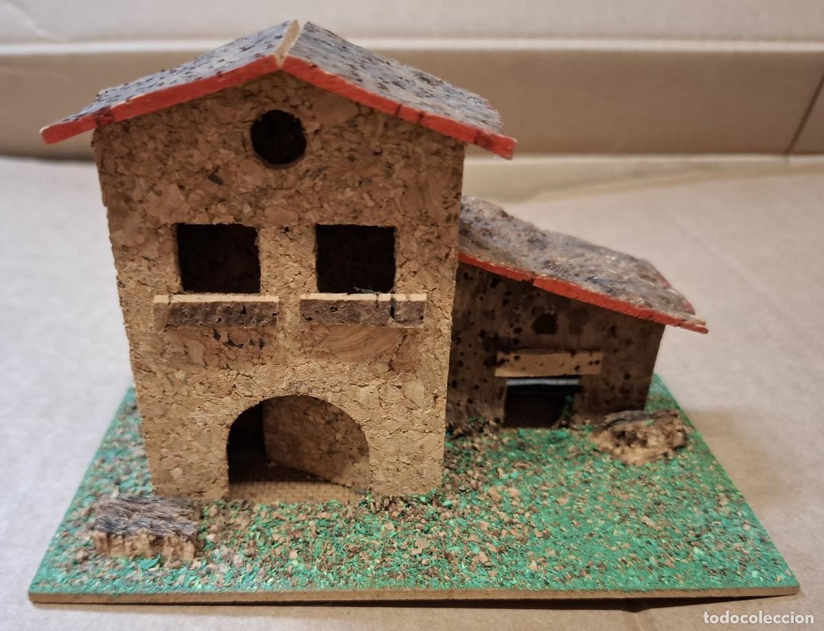 Figuras de Bel&eacute;n: Casa corcho Belen / Pesebre / Nacimiento / Diorama / Playmobil NUEVO