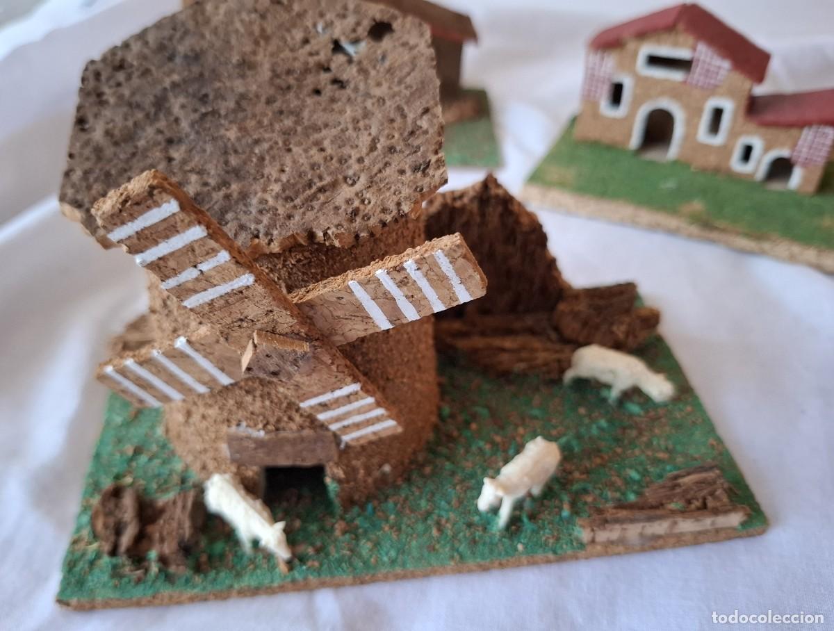 Figuras de Bel&eacute;n: Molino corcho Belen / Pesebre / Nacimiento / Diorama / Playmobil NUEVO