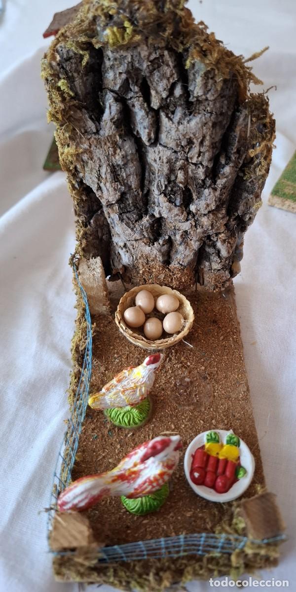 Figuras de Bel&eacute;n: Corral gallina Belen / Pesebre / Nacimiento / Diorama / Playmobil NUEVO