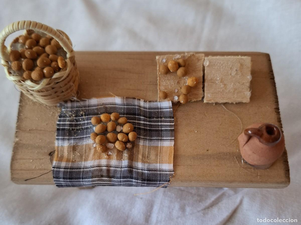 Figuras de Bel&eacute;n: Mesa patatas Belen / Pesebre / Nacimiento / Diorama / Playmobil NUEVO