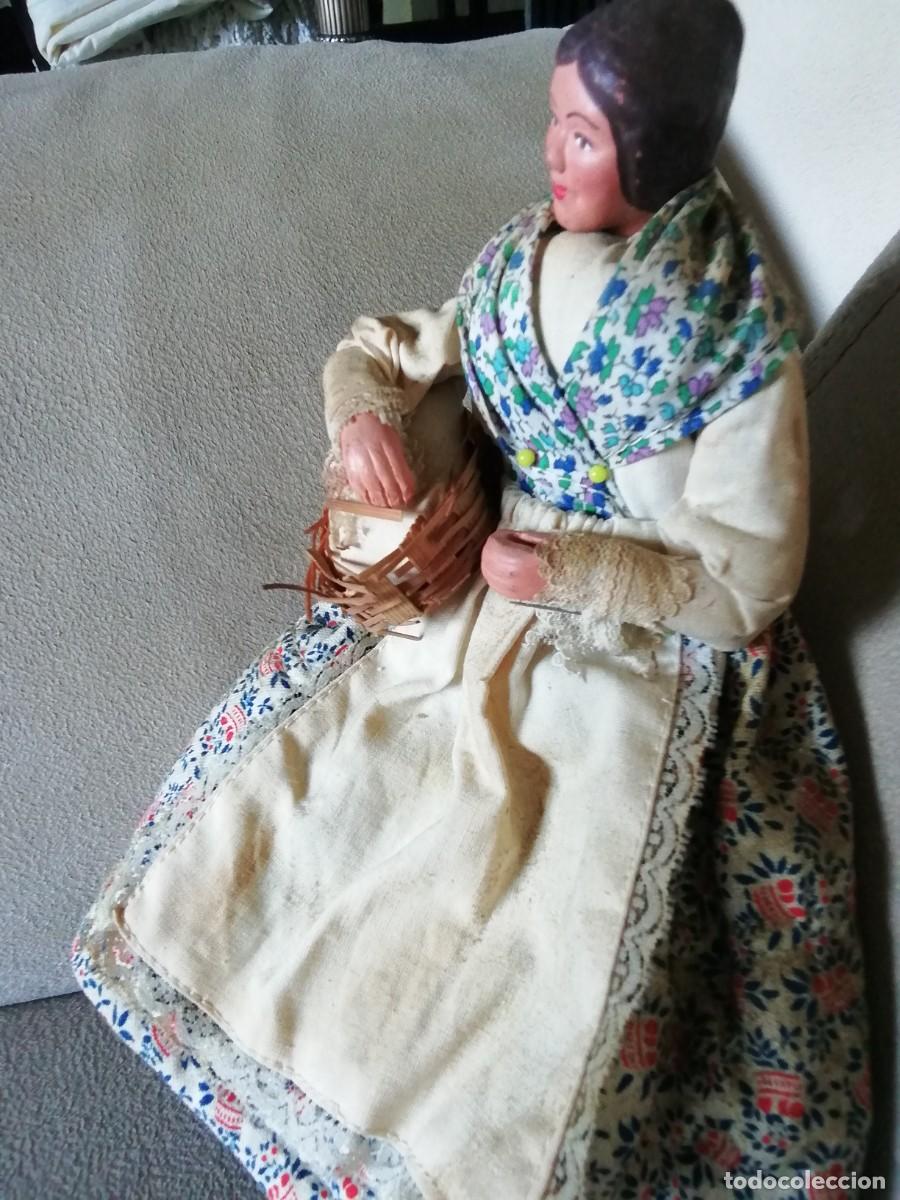 Figuras de Bel&eacute;n: *ANTIGUO SANTON. FIGURA BELEN Rf:CF-112/d)