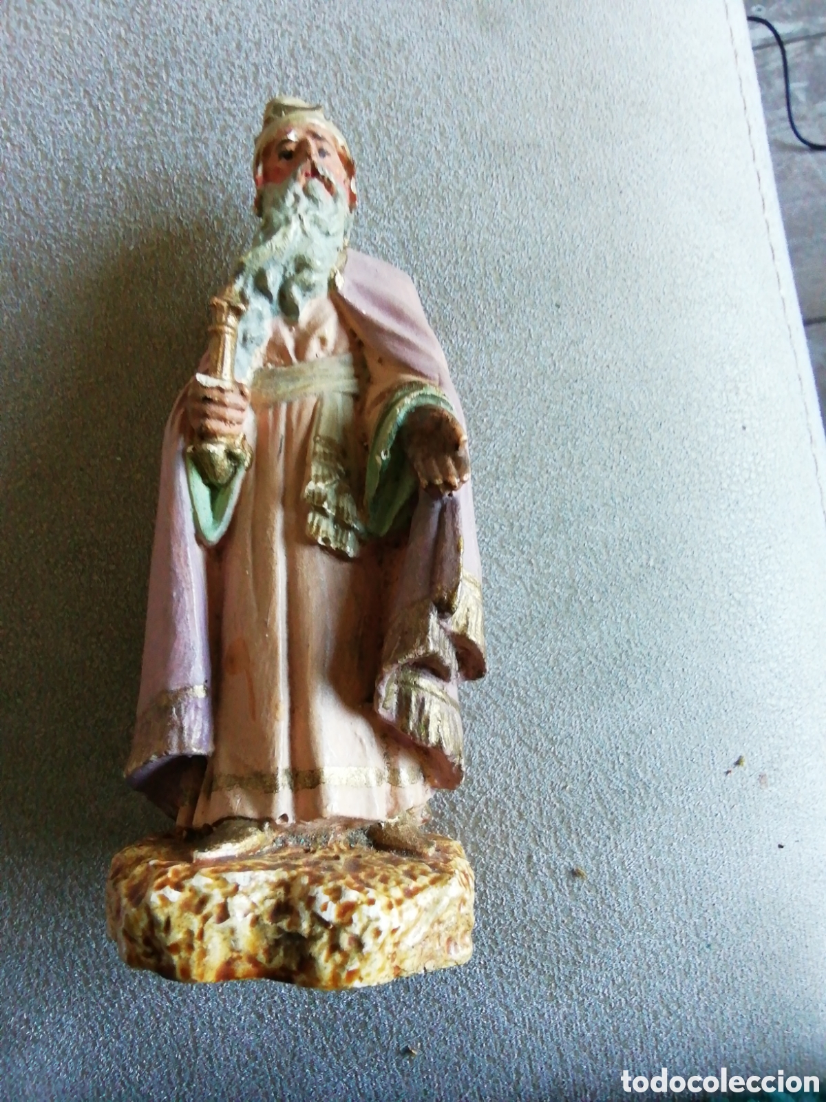 Figuras de Bel&eacute;n: *ANTIGUO REY MELCHOR. ((Rf:F-49/*)