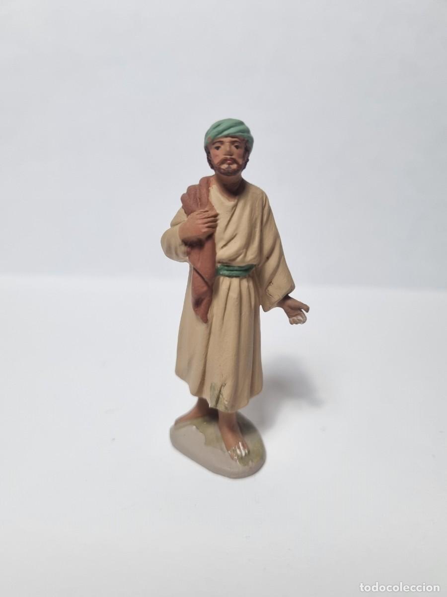 Figuras de Bel&eacute;n: Figura 6 cm CASTELLS HERMANOS - BEL&Eacute;N PESEBRE BARRO