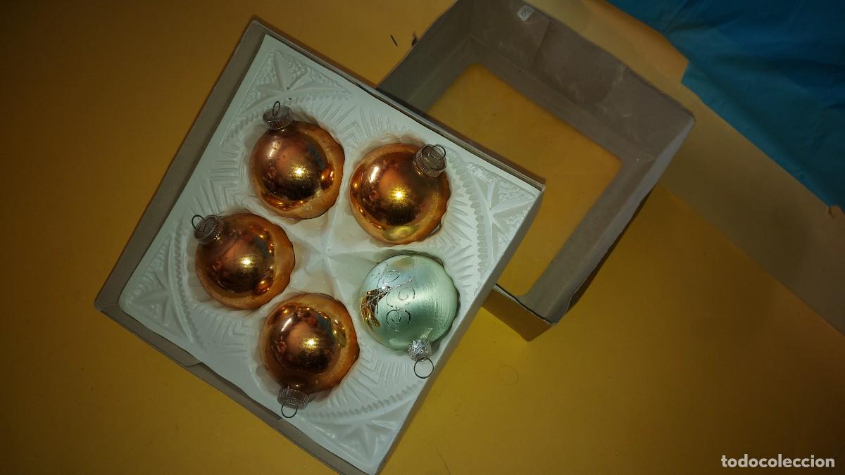 Figuras de Bel&eacute;n: ANTIGUOS ADORNOS PARA ARBOL DE NAVIDAD - BELEN / BOLAS DE NAVIDAD