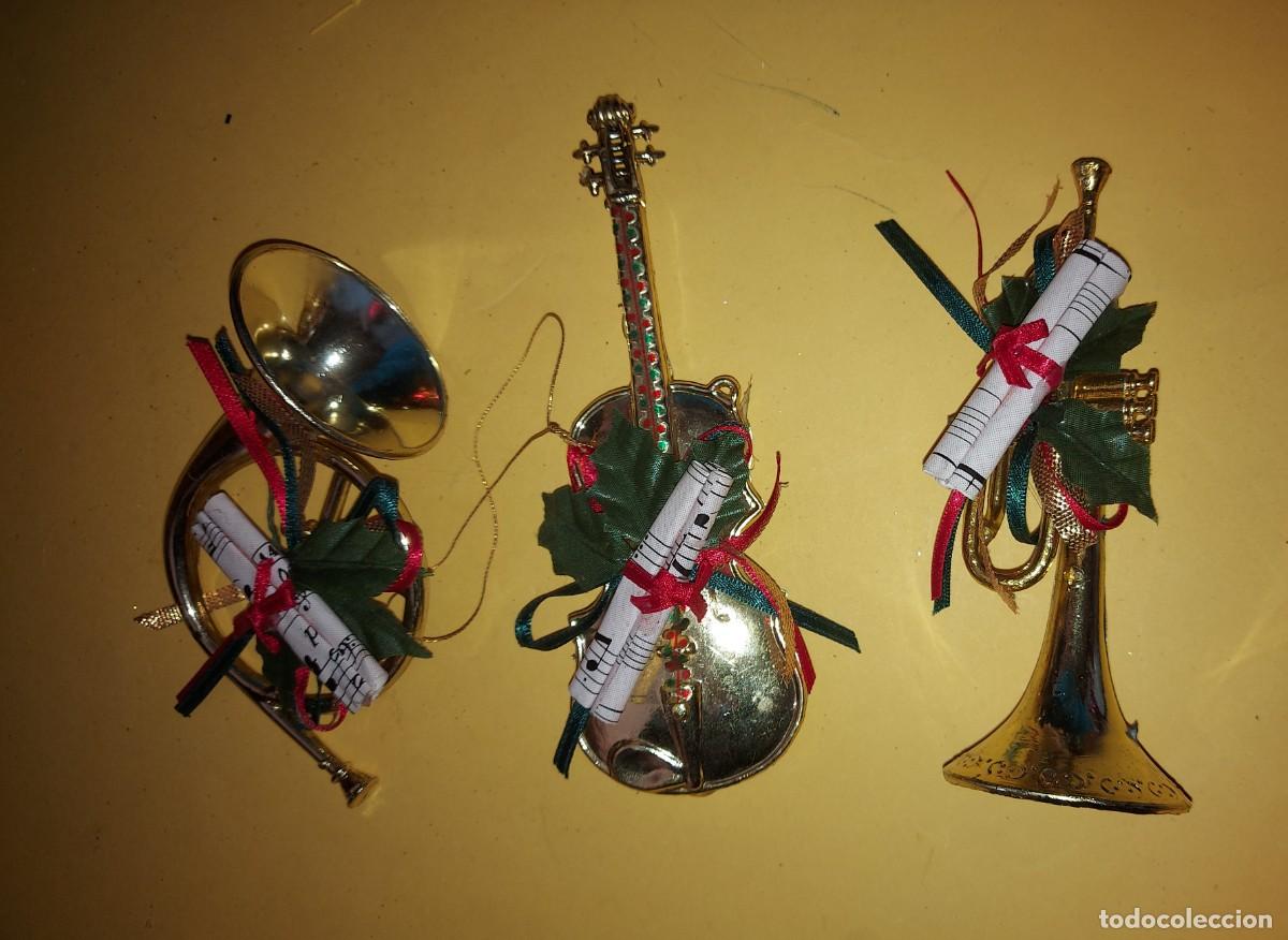 Figuras de Bel&eacute;n: ANTIGUOS ADORNOS PARA ARBOL DE NAVIDAD - BELEN / BOLAS DE NAVIDAD