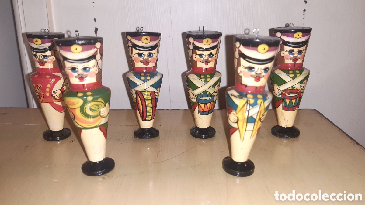 Figuras de Bel&eacute;n: Cascanueces de madera. Adorno navidad
