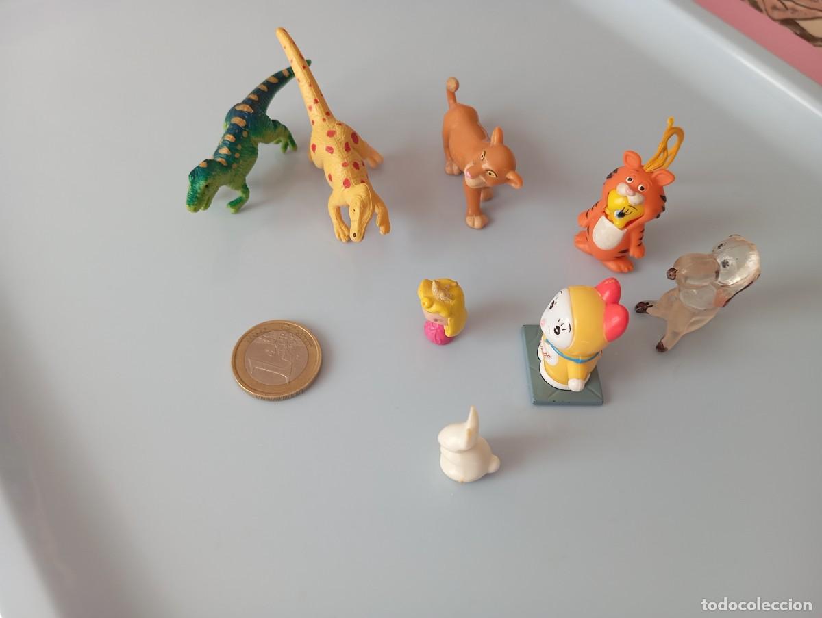 Figuras de Bel&eacute;n: 8 mini Figuritas variadas de colecci&oacute;n