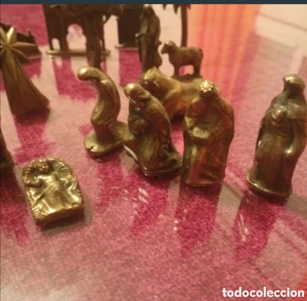 Figuras de Bel&eacute;n: Bel&eacute;n Navidad Bronce - Foto 6