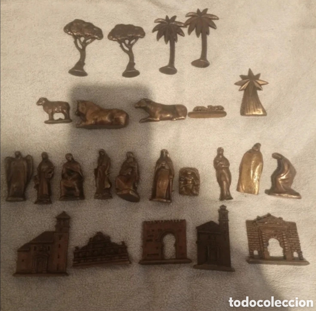 Figuras de Bel&eacute;n: Bel&eacute;n Navidad Bronce