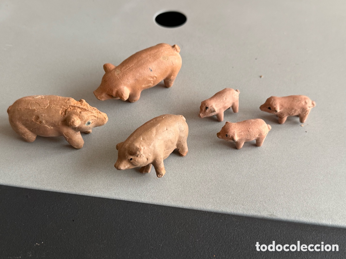 Figuras de Bel&eacute;n: Figuras de Belen. PIARA DE CERDOS