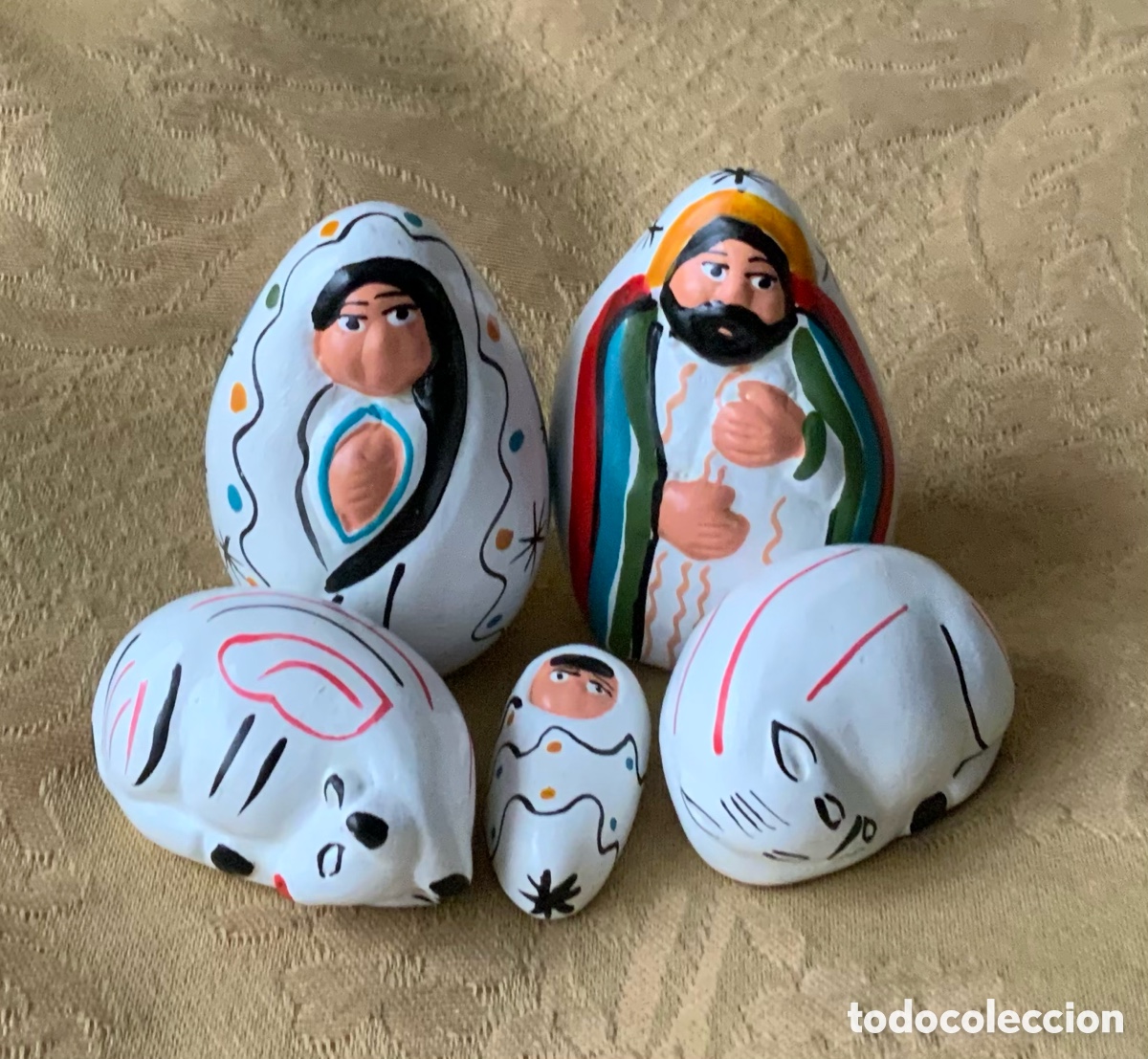 Figuras de Bel&eacute;n: BEL&Eacute;N ANDINO CON FORMA DE HUEVOS