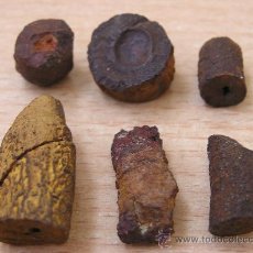 Coleccionismo de fósiles: FÓSILES (CRINOIDEOS) PIRITIZADOS EN MARCASITA / IBIZA. Lote 34229238