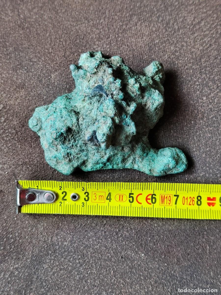 Colecionismo de f&oacute;sseis: PIEDRA NATIVA,NATURAL DE COBRE,CON OXIDACION.
