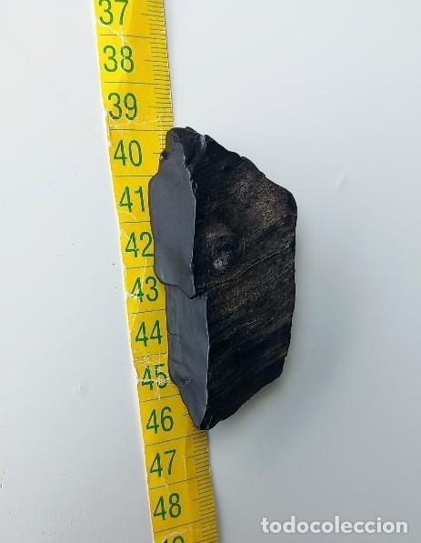 Coleccionismo de f&oacute;siles: AZABACHE EN BRUTO. 23,84 gr . ASTURIAS. GEMAS. MINERALES. JOYER&Iacute;A. F&Oacute;SIL. BRUJER&iacute;A. AMULETO