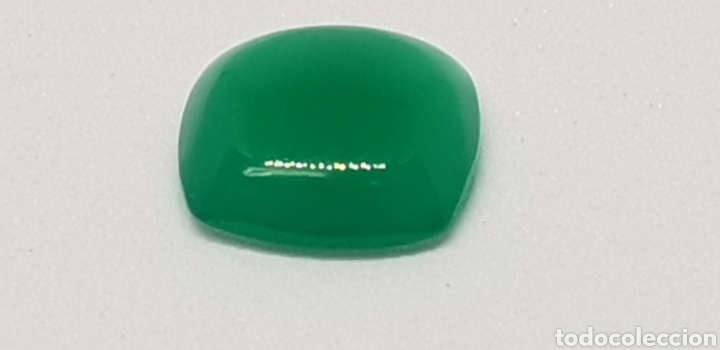 Coleccionismo de gemas: &Aacute;gata verde 3,45 ct - Foto 2