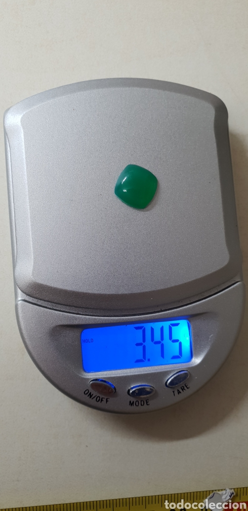 Coleccionismo de gemas: &Aacute;gata verde 3,45 ct - Foto 3