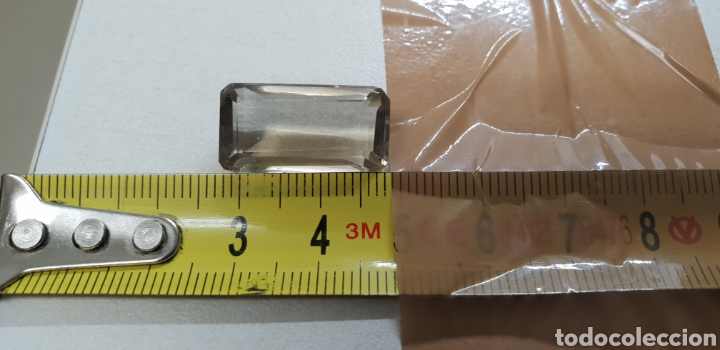 Coleccionismo de gemas: Cuarzo ahumado de 15,25 ct Talla rectangular - Foto 3