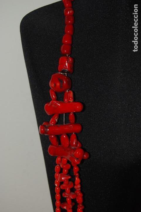 Coleccionismo de gemas: COLLAR DE CORAL - Foto 2