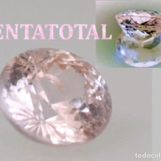Coleccionismo de gemas: MORGANITA ROSA DESLUMBRANTE TALLA DIAMANTE DE 2,33 KILAT-MEDE 0,8 X 0,5 CASI 1 CENTIMETRO -Nº2