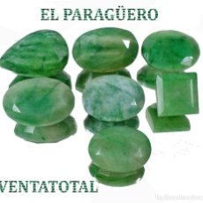 Collectionnisme de gemmes: 7 ENORMES ESMERALDAS COLOMBIANAS CON UN TOTAL DE 530 KILATES CON CERTIFICADO KGCL - Nº7. Lote 182593210